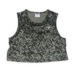 Gymshark Womens  Adapt Animal Seamless Crop Top Sleeveless Green Camo Size XS Photo 3