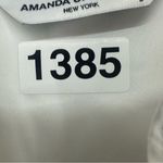 Amanda Uprichard  Sleeveless Saffron Dress Womens Large White Photo 11