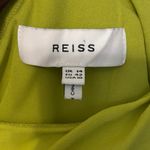 Reiss  Green Samantha One Shoulder Cape Mini Cocktail Dress Size 10 Photo 5