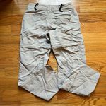 The North Face beige hiking convertible pants size 4 Photo 3