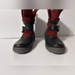 Cougar Originals suede creek duck buckle winter boots women size 7 Red Photo 3