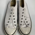 Converse ‎ white leather sneakers unisex sizing Photo 0