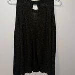 Cloth Dark Green Open Back and Open Sleeve Knit Sweater Photo 3