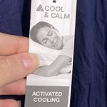 Liz Claiborne Womens Large Vneck Sleepwear Top Navy Blue White Trim Peacoat NEW Photo 4