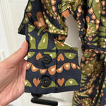 Farm Rio Black Martina Scarf Maxi Chemise Dress Photo 7