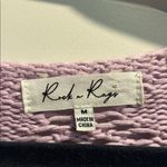 Rock n rags Purple Knit Crop Top Photo 2