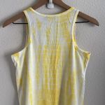 Ralph Lauren Polo  Yellow Tie Dye Dress Midi Side Slit 100% Cotton XS Photo 6