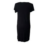 C&C California  Black Cuffed Sleeve T-shirt Dress Photo 4