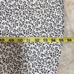 Tularosa Aritzia Long Sleeve Black, White Floral Drift Away High Low Top, Dress Photo 3