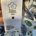 Farm Rio Summer Garden Blouse White & Multi-Colored Floral | M Photo 5