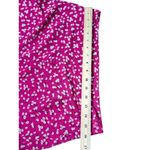 Pink White Floral Pattern Womens Wide Photo 3