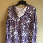 Fashion medium purple pullover Purple Photo 3