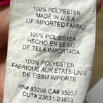 Bebe Hot Pink Satin Cowl Neck Slip Midi Dress. Size Small Photo 9