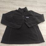 Patagonia Black Sherpa Half Zip Pullover Sweater Size Medium Photo 0