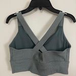 Freely Sports bra Cross Cross Back Blue Size M Photo 1