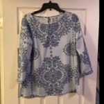 Paraphrase  blue blouse M Photo 0