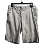 The Limited  Khaki Bermuda Shorts Sailor‎ Button Detail Womens Size 8 Photo 0
