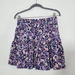 Sanctuary  Matching Set Navy Floral Flirty Mini Skirt and Tank Top NWT Sz Medium Photo 6