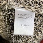 The Tog Shop Button Front Open Weave Cardigan Sweater Taupe Multi PS Brown Size undefined Photo 10