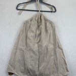 Reformation  XS Beige Linen Halter Maui Mini‎ Dress Sleeveless Casual Womens Photo 0