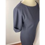 MM.LaFleur ‎ The Gayle Textured Ponte Black Dress Size 2 Photo 5