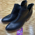 Kork-Ease  Skye Bootie Women's 10M Black Leather Back Zip Cuban Heel Ankle Boots Photo 0