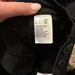 American Eagle NWT Barrel Pants Black Mid-Rise Size 6 Short Photo 5