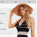 Amazon NWT Blooming Jelly V-Neck Ruched Sides One Piece Swimsuit | Size: S | Sky Blue Photo 7