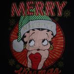 Betty Boop  M Merry Naughty Kissmas Christmas Top Photo 1