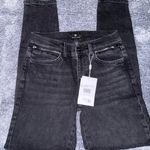 ANINE BING Jax Low Rise Skinny Jeans Washed Black 25 Photo 1