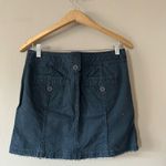 Marc Jacobs Navy Micro Stripe Mini Skirt Size 6 Photo 3
