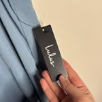 Lulus Groove Thing Light Blue Halter Neck Sleeveless Mini dress size M Size M Photo 13