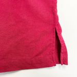 Ease Sport Dress Set Women 12 Dark Floral Linen Rayon Cottagecore Feminine Retro Red Photo 9