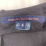 French Connection Black V Neck Romper Size 6 Photo 4