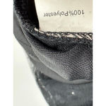 Black Tulle Tiered Maxi Dress Size L Gown Whimsigoth Dark Grunge Boho Swiss Dot Size L Photo 7