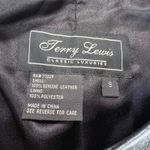 Terry Lewis Classic Luxuries Genuine Leather Jacket Women SM Classic Parisian Black Photo 6