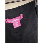 Woman Within  Women's Plus Size 34 Black Jeans Pants Zip Button Pockets Photo 5