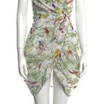 Zimmermann $700 Silk Floral Mini Tank Dress Faux Wrap Tropical Bohemian XS Photo 0