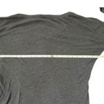 Victoria's Secret Pink Gray Leopard Graphic Henley Shirt XS Edgy Comfycore Photo 7