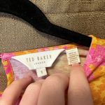 Ted Baker  Lilanya Metropolis Printed Flutter Sleeve Blouse Pink Orange Size 1 Photo 1