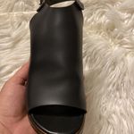 Topshop  shoes sandals black in excellent condition made in Italy real leather Photo 9