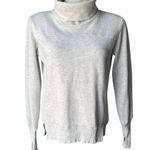 Alo Yoga Haze Turtleneck Sweatshirt, Dove Gray Photo 2