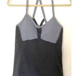 Athleta  Fulfillment Tank Top Built in Bra Support Charcoal Heather Gray  Sz M Photo 0