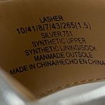 Steve Madden New Steve‎ Madden Size 10 Lasher Silver Rhinestone Platform Heels - Flaw* Photo 8