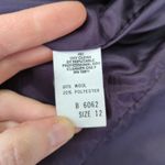 Vintage Gentry‎ Navy Blue Pinstripe Wool Blend Blazer Jacket 1 Button Women 8 Photo 7