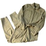 joe's jeans NWT Rika Jumpsuit in Uniform Belted Cotton Denim Boilersuit S $278 Photo 4