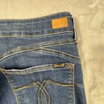 Seven 7 Jeans 14 Legging Booty Shaper Dark Wash Denim Blue 5 Pocket Ankle Length Photo 2