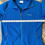 Columbia Turquoise Zip Up Cardigan Jacket Small Photo 7