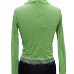 Cache Apple Green Embellished Hidden Bead Rhinestone Shrug Wrap Top New $118 NWT Photo 1