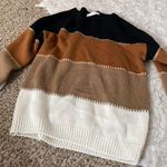 Angashion Multi colored soft sweater Photo 1